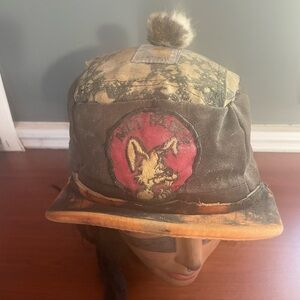 Custom double bill hat